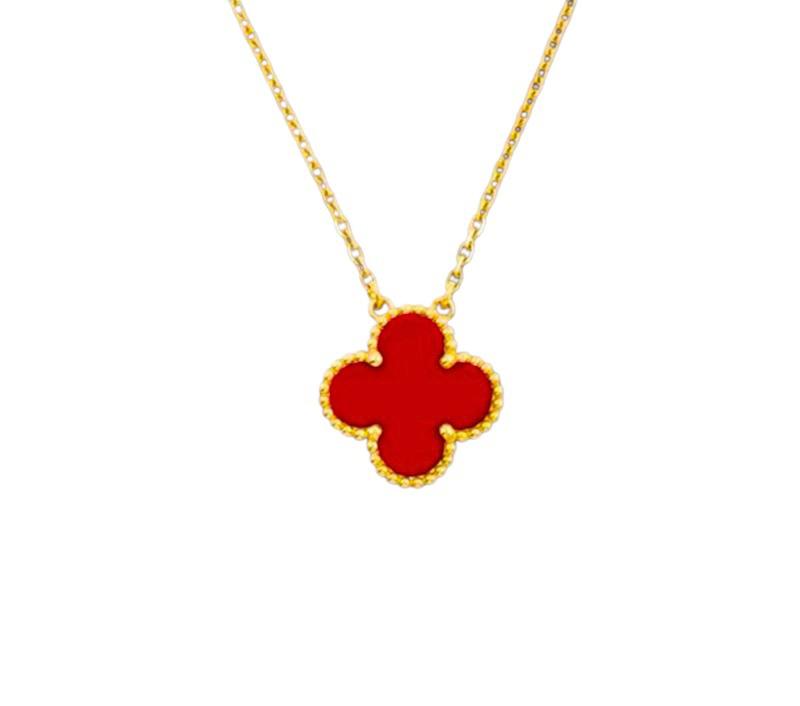Ella necklace red