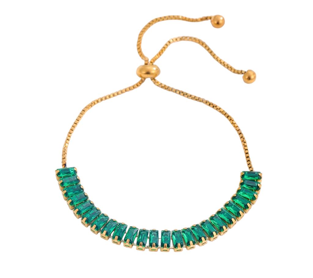 Irina bracelet green