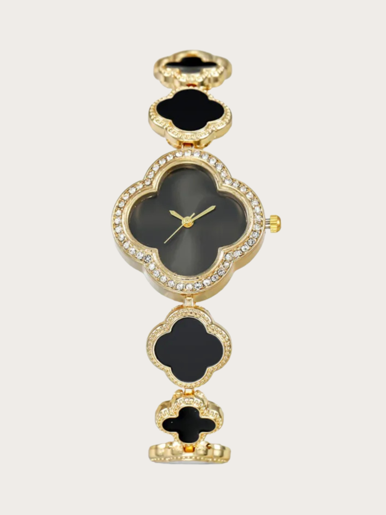 Black Clover Watch - Adjustable & Stylish Timepiece