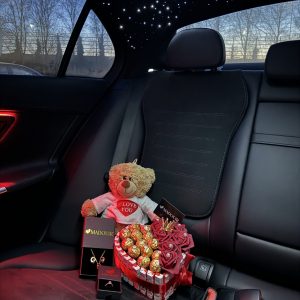 Valentine's Chocolate Box with custom design and decorations.