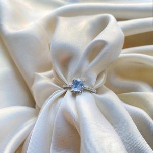 Kinza ring in het zilver